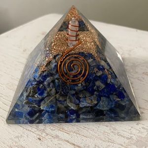 Lapis Lazuli Orgonite Pyramid